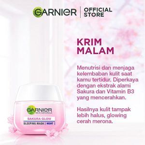 Skincare Garnier Sakura Glow Skin Barrier Daily Set - Image 3